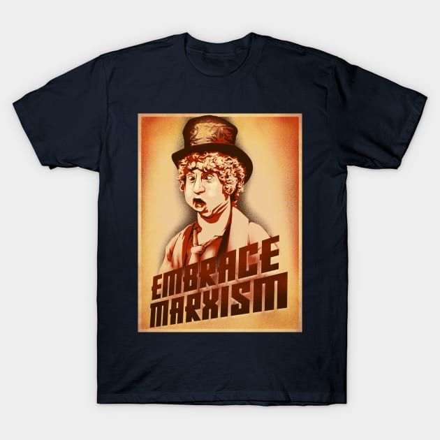 Embrace Marxism (vers. 1) T-Shirt by MunkeeWear